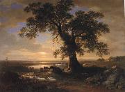 Asher Brown Durand The Solitary oak France oil painting artist